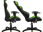 ΠΟΛΥΘΡΟΝΑ GAMING RACING HM1056.03 ΜΑΥΡΟ - ΠΡΑΣΙΝΟ PU 67x70x134 εκ.