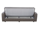 ΚΑΝΑΠΕΣ ΚΡΕΒΑΤΙ 3ΘΕΣΙΟΣ DIMOS V16 ΚΑΦΕ HM3074.01 220x77x83 εκ.