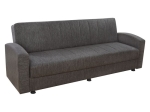 ΚΑΝΑΠΕΣ ΚΡΕΒΑΤΙ 3ΘΕΣΙΟΣ DIMOS V16 ΚΑΦΕ HM3074.01 220x77x83 εκ.