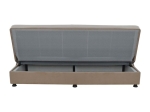 ΚΑΝΑΠΕΣ ΚΡΕΒΑΤΙ 3ΘΕΣΙΟΣ EGE 1221 ΜΠΕΖ HM3067.05 194x74x83Υ εκ.
