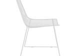 ΚΑΡΕΚΛΑ ΜΕΤΑΛΛΙΚΗ MESH ΛΕΥΚΗ URANIA HM8011.02 56x58,5x86cm
