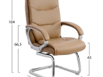 ΠΟΛΥΘΡΟΝΑ ZAMORA HM1088.09 ΣΕ CAMEL ΧΡΩΜΑ 63x58x104 cm