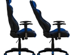 ΠΟΛΥΘΡΟΝΑ ΓΡΑΦΕΙΟΥ GAMING ZAYN HM1056.08 ΜΑΥΡΟ-ΜΠΛΕ PU 67x70x134 cm