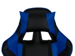 ΠΟΛΥΘΡΟΝΑ ΓΡΑΦΕΙΟΥ GAMING ZAYN HM1056.08 ΜΑΥΡΟ-ΜΠΛΕ PU 67x70x134 cm