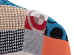 ΠΟΛΥΘΡΟΝΑ ΜΕ ΞΥΛΙΝΑ ΠΟΔΙΑ & ΚΑΘΙΣΜΑ PATCHWORK MIRTO HM005.25 63x57x80 εκ.
