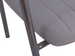 ΚΑΡΕΚΛΑ QUESTA ΜΕ ΜΠΡΑΤΣΑ HM1070.02 ΛΕΥΚΗ 56,5x59x85 cm