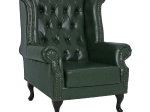 ΠΟΛΥΘΡΟΝΑ-ΜΠΕΡΖΕΡΑ T.CHESTERFIELD POLINA HM0053.08 PU ΚΥΠΑΡΙΣΣΙ 83x79x104 εκ