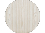 ΕΠΙΦΑΝΕΙΑ ΤΡΑΠΕΖΙΟΥ ΑΠΟ MDF Φ60 HM8436.03 ΔΡΥΣ ΜΑΥΡΟ