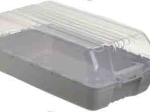 Inart Θηκη Ανδρικων Παπουτσιων Pl Γκρι 35X19X13