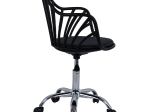 ΚΑΡΕΚΛΑ ΓΡΑΦΕΙΟΥ BECKY HM8457.02 ΣΕ ΜΑΥΡΟ ΧΡΩΜΑ