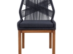 ΚΑΡΕΚΛΑ ΑΛΟΥΜΙΝΙΟΥ SOLEIL BAMBOO LOOK ΜΕ ΣΧΟΙΝΙ ΓΚΡΙ HM5547.01 56x60x83 cm.