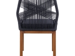 ΚΑΡΕΚΛΑ ΑΛΟΥΜΙΝΙΟΥ SOLEIL BAMBOO LOOK ΜΕ ΣΧΟΙΝΙ ΓΚΡΙ HM5547.01 56x60x83 cm.