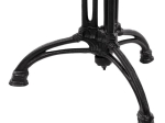 ΒΑΣΗ BAR ΑΠΟ ΜΑΝΤΕΜΙ HM446 3ΝΥΧΗ ΣΕ ΜΑΥΡΟ ΧΡΩΜΑ 50X50X105