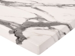 ΕΠΙΦΑΝΕΙΑ ΤΡΑΠΕΖΙΟΥ WERZALIT 70Χ70Χ3.5εκ. MARBLE WHITE-GREY 5657 HM5230.11