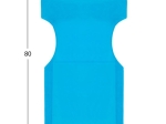 ΜΑΞΙΛΑΡΙ TEXTILENE 600gr/m2 2X1 ΓΑΛΑΖΙΟ ΓΙΑ ΠΟΛΥΘΡΟΝΑ ΣΚΗΝΟΘΕΤΗ HM5272.08 46.5Χ53Χ80Υεκ.