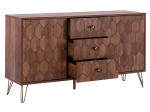 ΜΠΟΥΦΕΣ PHILIPPA HM8675 ΣΕ ΚΑΡΥΔΙ ΑΠΟΧΡΩΣΗ ΜΕ ΧΡΥΣΟ 140x40x80Υ εκ.