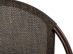ΚΑΡΕΚΛΑ PRETORIA ΜΕΤΑΛΛΙΚΗ BAMBOO LOOK ΚΑΦΕ HM5718 54x62x89 εκ.