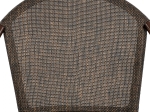 ΚΑΡΕΚΛΑ PRETORIA ΜΕΤΑΛΛΙΚΗ BAMBOO LOOK ΚΑΦΕ HM5718 54x62x89 εκ.