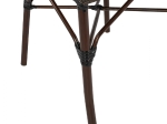ΚΑΡΕΚΛΑ PRETORIA ΜΕΤΑΛΛΙΚΗ BAMBOO LOOK ΚΑΦΕ HM5718 54x62x89 εκ.