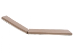 ΜΑΞΙΛΑΡΙ ΞΑΠΛΩΣΤΡΑΣ TEXTILENE 600gr/m2 2X1 SIFNOS ΜΟΚΑ HM11234.04T 196(117+1+78)x58x6 εκ.