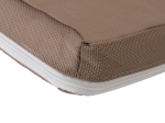 ΜΑΞΙΛΑΡΙ ΞΑΠΛΩΣΤΡΑΣ TEXTILENE 600gr/m2 2X1 SIFNOS ΜΟΚΑ HM11234.04T 196(117+1+78)x58x6 εκ.