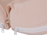 ΜΑΞΙΛΑΡΙ ΞΑΠΛΩΣΤΡΑΣ POLYESTER SIFNOS ΜΠΕΖ HM11235.01P 190x70x11 εκ.