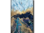 ΠΙΝΑΚΑΣ ΚΑΜΒΑΣ MARBLE EFFECT HM7196.02 50X3X70 εκ.