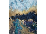 ΠΙΝΑΚΑΣ ΚΑΜΒΑΣ MARBLE EFFECT HM7196.02 50X3X70 εκ.