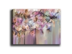 ΠΙΝΑΚΑΣ ΚΑΜΒΑΣ PASTEL FLOWERS HM7197.03 100X3X70 εκ.