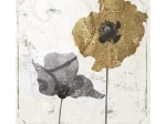 ΠΙΝΑΚΑΣ ΚΑΜΒΑΣ GOLDEN FLOWER HM7199.02 45x45x3 εκ.