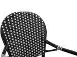 ΠΟΛΥΘΡΟΝΑ ΑΛΟΥΜΙΝΙΟΥ BAMBOO LOOK ΜΕ ΜΑΥΡΟ ΛΕΥΚΟ WICKER HM5793.02 56X63X96Y εκ.