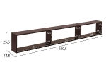 ΣΥΝΘΕΣΗ ΤΗΛΕΟΡΑΣΗΣ CHARLIZE WENGE HM2253.01 180,5x32x155,5 εκ.