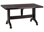 ΤΡΑΠΕΖΙ ΠΟΛΥΠΡΟΠΥΛΕΝΙΟΥ CORNWALL HM5738.03 ΚΑΦΕ 140X80X73.5Yεκ.