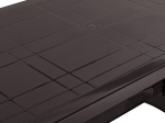 ΤΡΑΠΕΖΙ ΠΟΛΥΠΡΟΠΥΛΕΝΙΟΥ CORNWALL HM5738.03 ΚΑΦΕ 140X80X73.5Yεκ.