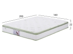 ΣΤΡΩΜΑ CONTINUOUS SPRING ΑΝΩΣΤΡΩΜΑ ALOE VERA 160X200 HM372.16 ΜΟΝΗΣ ΟΨΗΣ