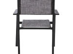 ΠΟΛΥΘΡΟΝΑ ΑΛΟΥΜΙΝΙΟΥ PRESLEY ΓΚΡΙ HM5765.01 TEXTILINE ΓΚΡΙ 57x58x88 εκ.
