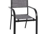 ΠΟΛΥΘΡΟΝΑ ΑΛΟΥΜΙΝΙΟΥ PRESLEY ΓΚΡΙ HM5765.01 TEXTILINE ΓΚΡΙ 57x58x88 εκ.