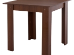 ΤΡΑΠΕΖΙ ΚΟΥΖΙΝΑΣ KELVIN 80x80x77Υεκ. ΚΑΡΥΔΙ HM2427.04
