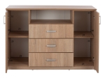 ΜΠΟΥΦΕΣ ΜΕ 2 ΝΤΟΥΛΑΠΙΑ Κ 3 ΣΥΡΤΑΡΙΑ ADLER SONAMA OAK HM2430 120X45X85Yεκ.