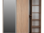 ΝΤΟΥΛΑΠΑ 3ΦΥΛΛΗ ΣΥΡΟΜΕΝΗ ΜΕ ΚΑΘΡΕΠΤΗ SONAMA OAK HM2435  200X60X210Υεκ