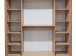ΝΤΟΥΛΑΠΑ 3ΦΥΛΛΗ ΣΥΡΟΜΕΝΗ ΜΕ ΚΑΘΡΕΠΤΗ SONAMA OAK HM2435  200X60X210Υεκ