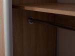 ΝΤΟΥΛΑΠΑ 3ΦΥΛΛΗ ΣΥΡΟΜΕΝΗ ΜΕ ΚΑΘΡΕΠΤΗ SONAMA OAK HM2435  200X60X210Υεκ