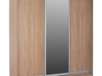 ΝΤΟΥΛΑΠΑ 3ΦΥΛΛΗ ΣΥΡΟΜΕΝΗ ΜΕ ΚΑΘΡΕΠΤΗ SONAMA OAK HM2435  200X60X210Υεκ