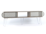 ΕΠΙΠΛΟ ΤΗΛΕΟΡΑΣΗΣ DIANE HM9211.01 SONAMA ΛΕΥΚΟ ΕΚΡΟΥ 151x30x48Y εκ.