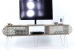 ΕΠΙΠΛΟ ΤΗΛΕΟΡΑΣΗΣ DIANE HM9211.01 SONAMA ΛΕΥΚΟ ΕΚΡΟΥ 151x30x48Y εκ.