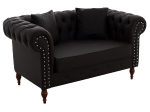 ΚΑΝΑΠΕΣ 2ΘΕΣΙΟΣ Τ. CHESTERFIELD CIELLE ΣΕ ΧΡΩΜΑ ΚΑΦΕ HM3184.03 152x85x80 εκ.