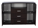 ΜΠΟΥΦΕΣ ΜΕ 2 ΝΤΟΥΛΑΠΙΑ Κ 3 ΣΥΡΤΑΡΙΑ ADLER WENGE HM2430.02 120X45X85Y εκ.