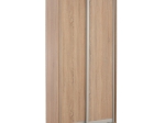 ΝΤΟΥΛΑΠΑ ΣΥΡΟΜΕΝΗ ADLER ΜΕΛΑΜΙΝΗΣ 90x45x210Yεκ. SONAMA OAK 2ΦΥΛΛΗ HM2436.01