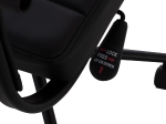 ΚΑΡΕΚΛΑ ΓΡΑΦΕΙΟΥ SUPERIOR HM1165.01 ΜΑΥΡΟ PU ΔΙΕΥΘΥΝΤH 62x71,5x113 εκ.