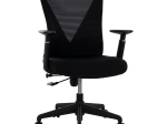 ΚΑΡΕΚΛΑ ΓΡΑΦΕΙΟΥ SUPERIOR ΜΑΥΡΟ HM1170.01 65x62x100 εκ.